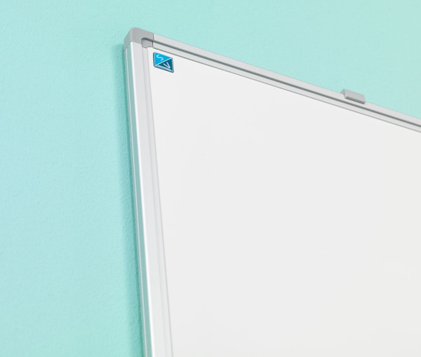 Smit Whiteboard, Emailstahl weiß, Softline 8 mm - Aluminium Rahmen - 120x350 cm