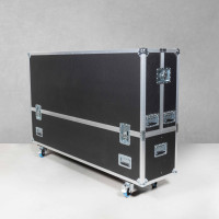 Casetec Flightcase für einen 85" Display